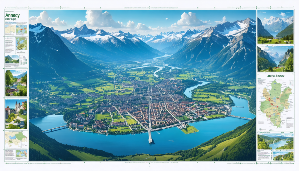 découvrez annecy, la perle des alpes : localisation précise, carte détaillée et guide touristique complet pour explorer cette magnifique ville au bord du lac.