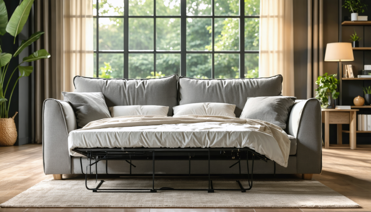 découvrez le canapé-lit convertible center, alliant design et confort pour optimiser votre espace. un choix idéal pour une solution pratique et esthétique dans votre intérieur.