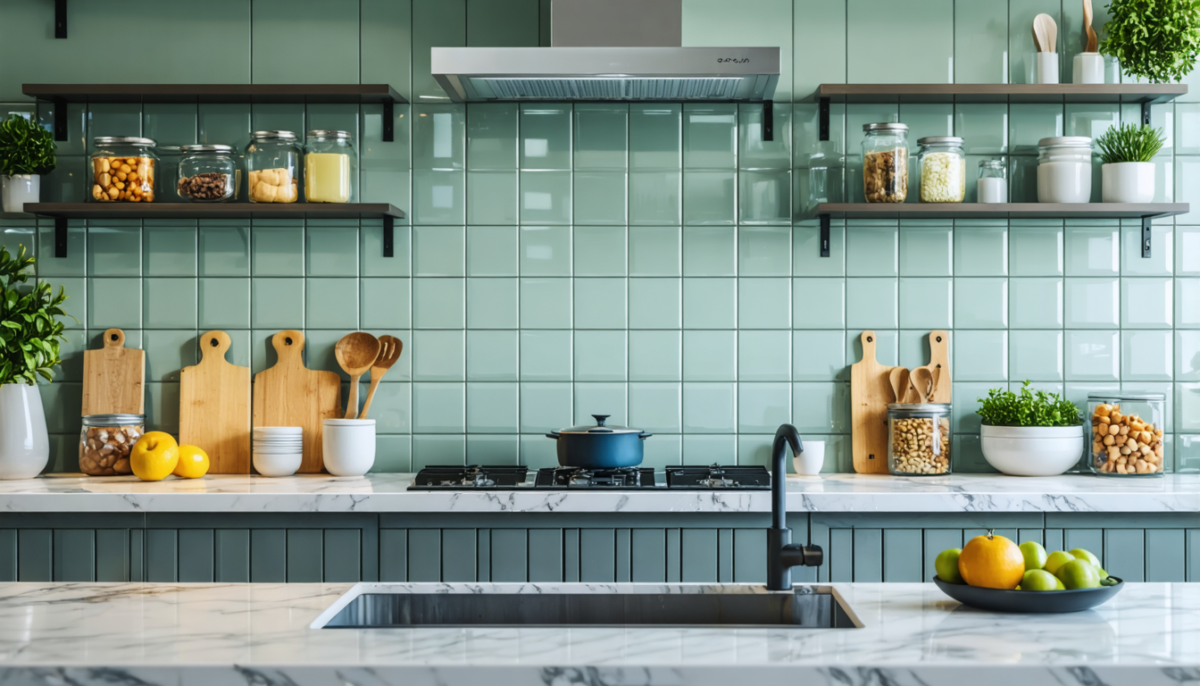 découvrez comment le carrelage de crédence allie style élégant et fonctionnalité optimale pour sublimer votre cuisine contemporaine avec modernité et praticité.