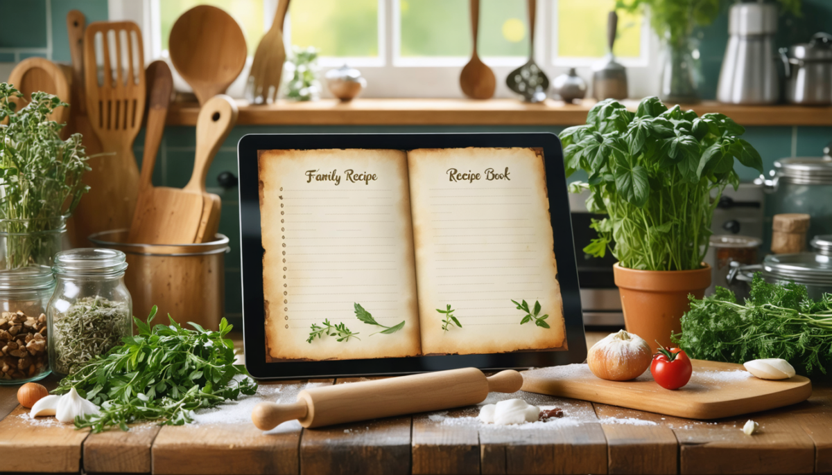 découvrez comment créer un livre de recettes de famille numérique pour préserver et transmettre vos traditions culinaires de génération en génération.