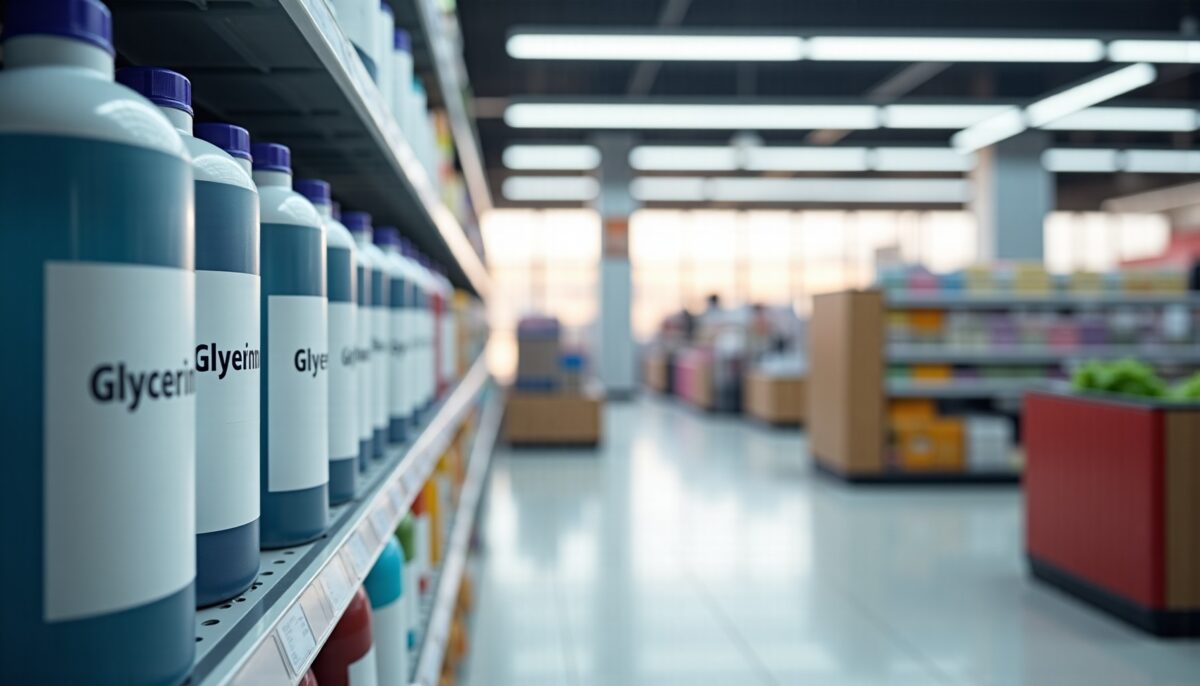 Où dénicher la glycérine en magasin : guide des rayons à explorer