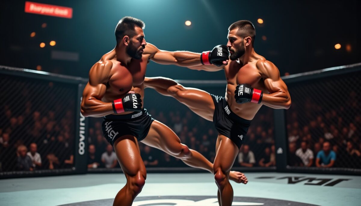 MMA : comment la force des jambes influence la puissance de vos coups