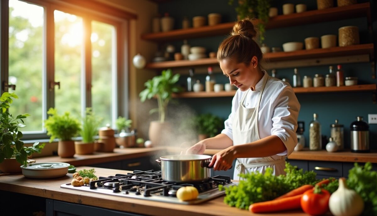 Maîtriser la cuisson à feu doux : le secret d'une cuisine authentique et respectueuse de l'environnement