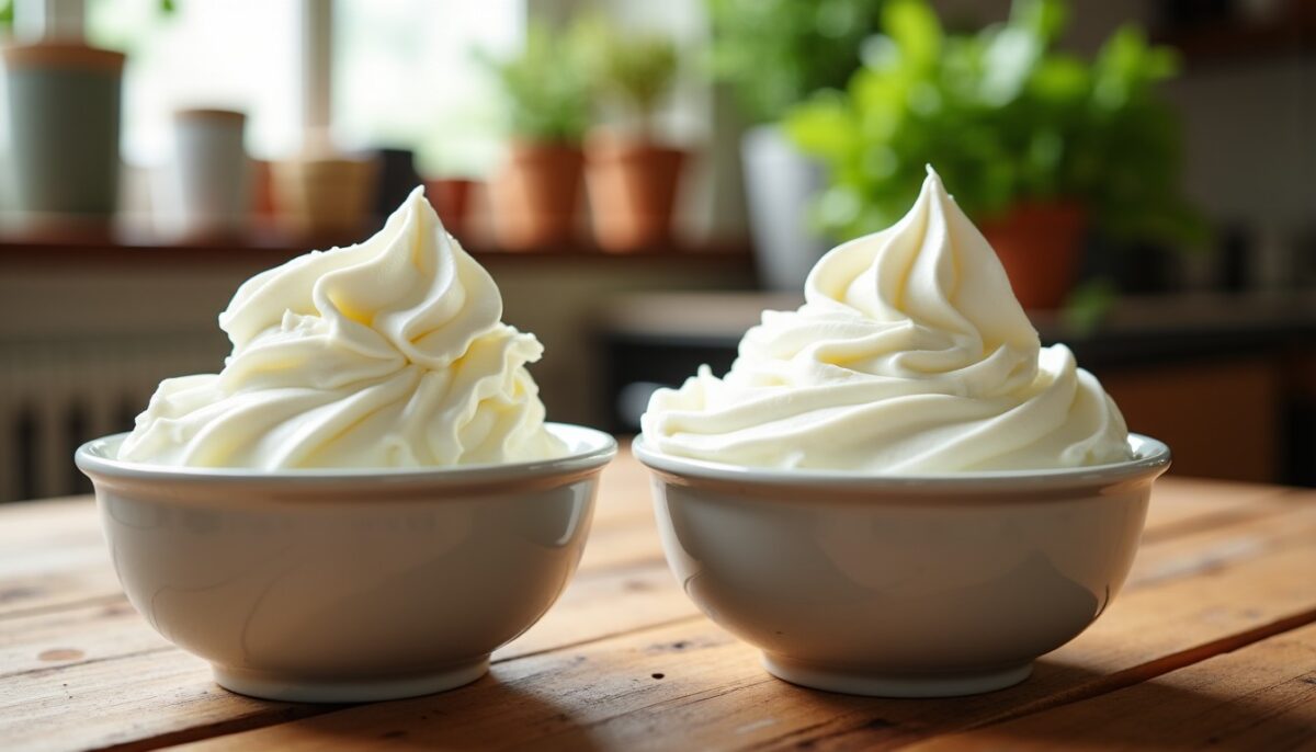 Crème fouettée et chantilly : quelles distinctions entre ces deux délices aériennes ?