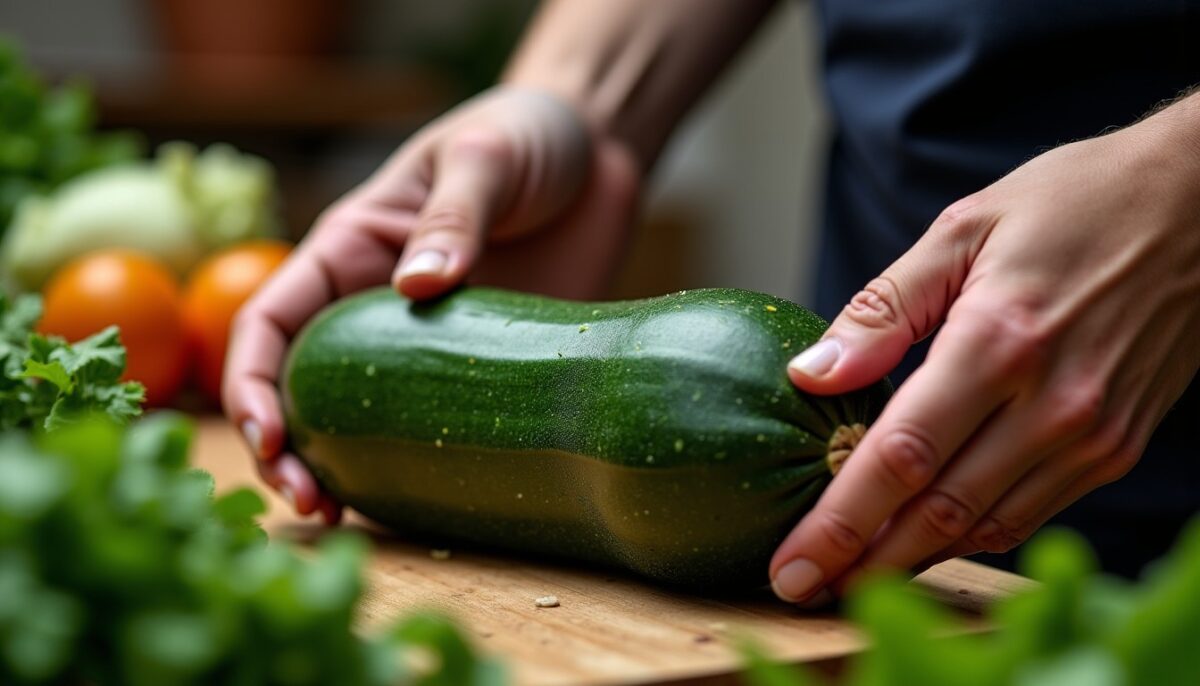 Comment vérifier la fraîcheur d'une courgette avant de la cuisiner ?