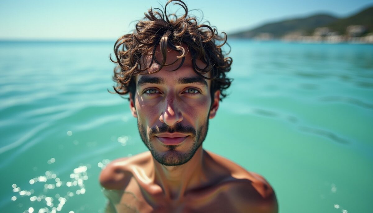 Quel pays est presque entièrement ceinturé par les eaux azurées de la mer Méditerranée ?