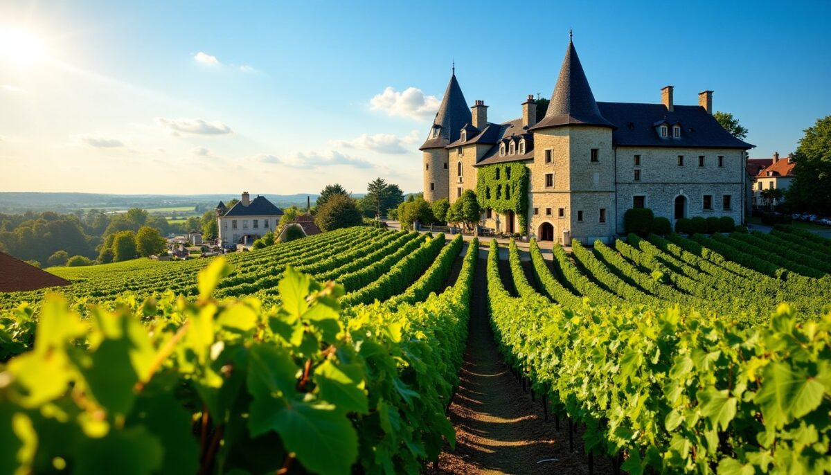 Week-end en Bourgogne : escapade entre vignobles célèbres, châteaux historiques et villages charmants
