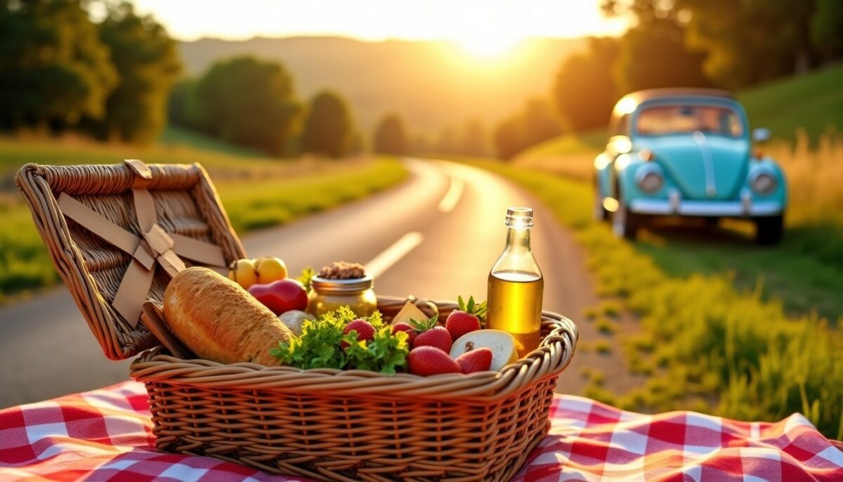 Les secrets d'un pique-nique réussi pour un road trip inoubliable